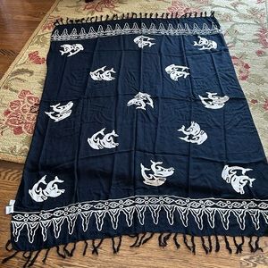 Batik Bathing Suit Wrap NWOT